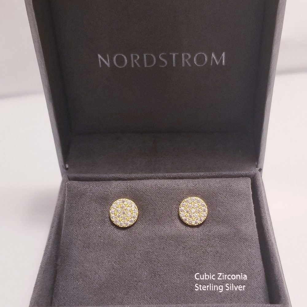 Sterling Silver Cubic Zirconia Earings